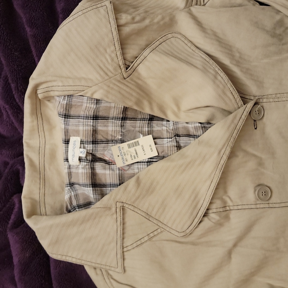 Maurices Large collard "suit" jacket - Picture 2 of 4